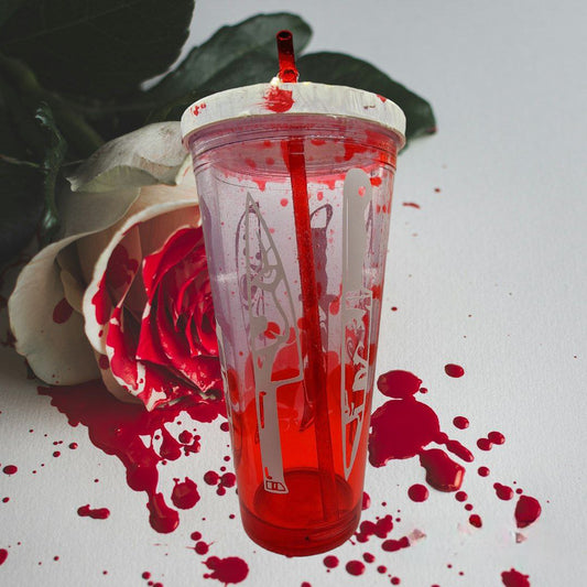 Vaso snow globe tumbler Halloween efecto lava