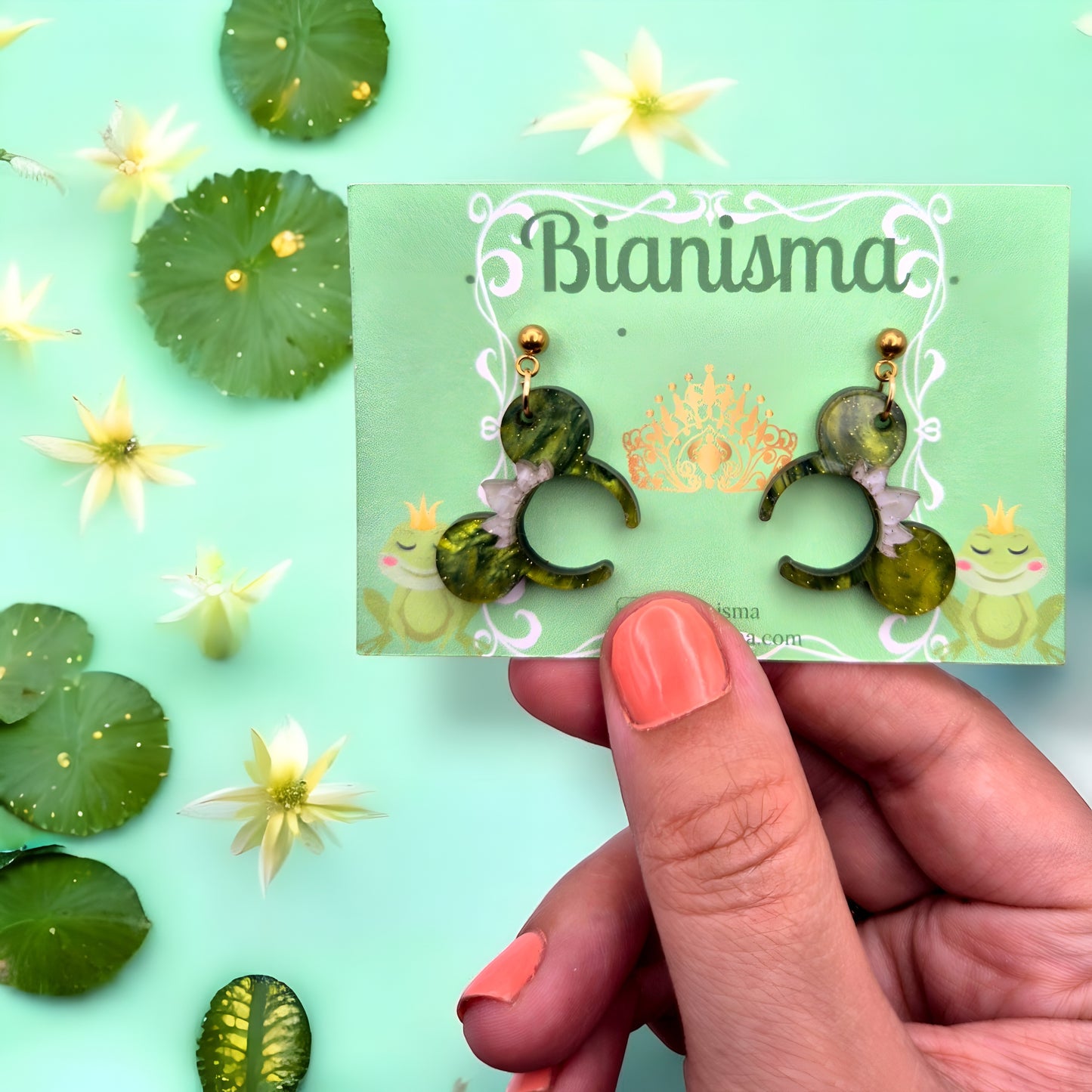 Oreilles de princesse fleur de lotus