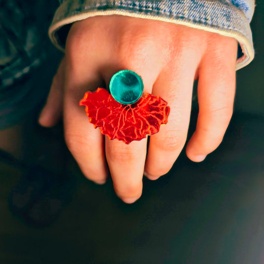 Bague fleur de la passion