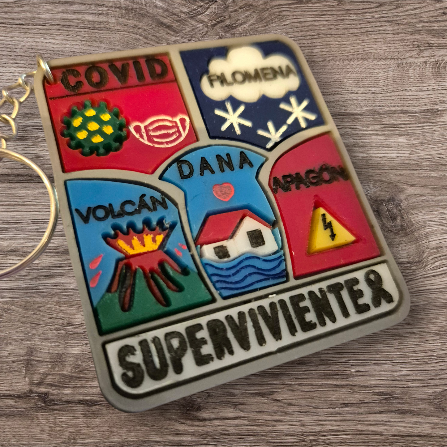 Llavero superviviente