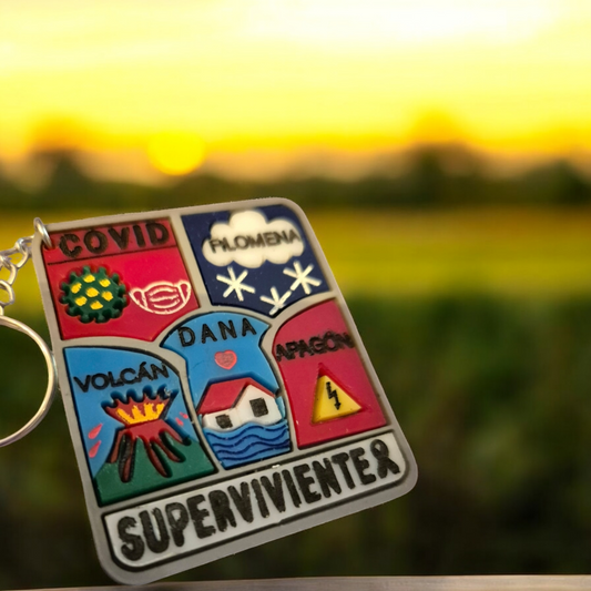 Llavero superviviente