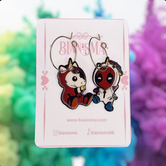 Deadpool y unicornio