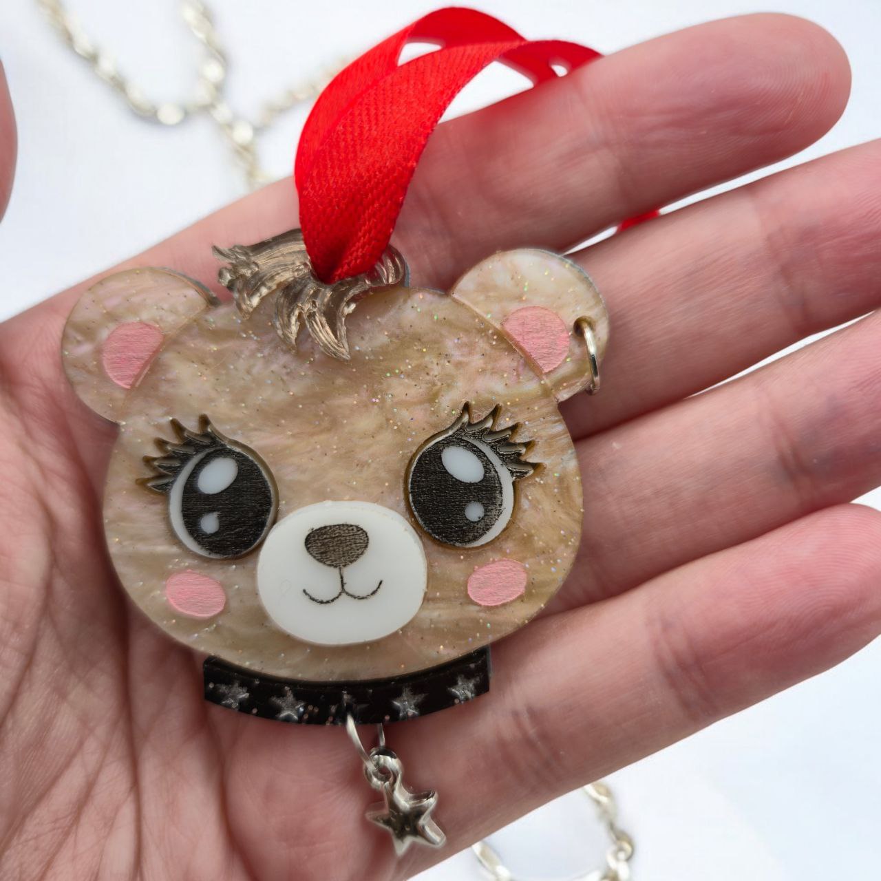 Llavero o charm Rocky bear