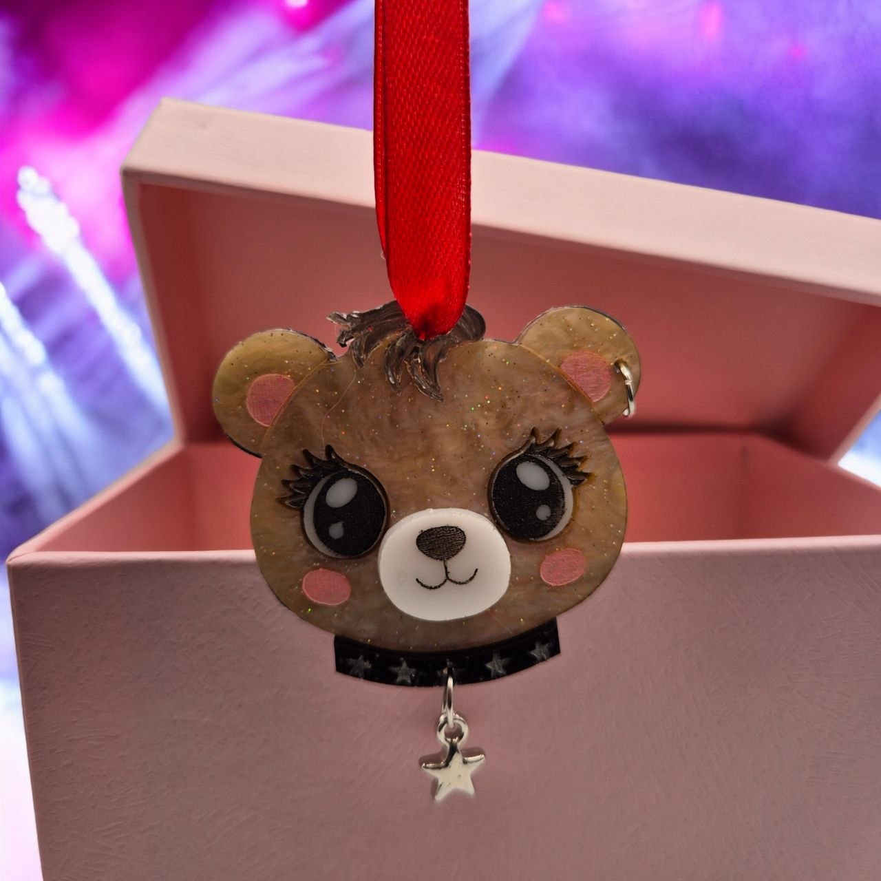 Llavero o charm Rocky bear