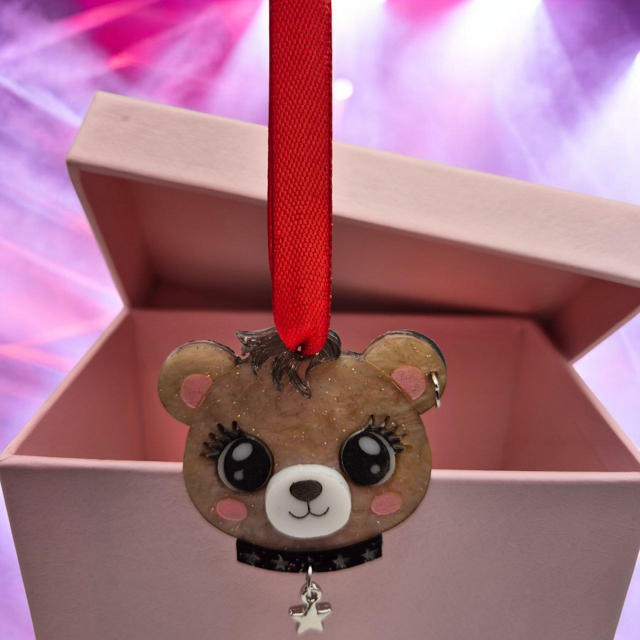 Llavero o charm Rocky bear