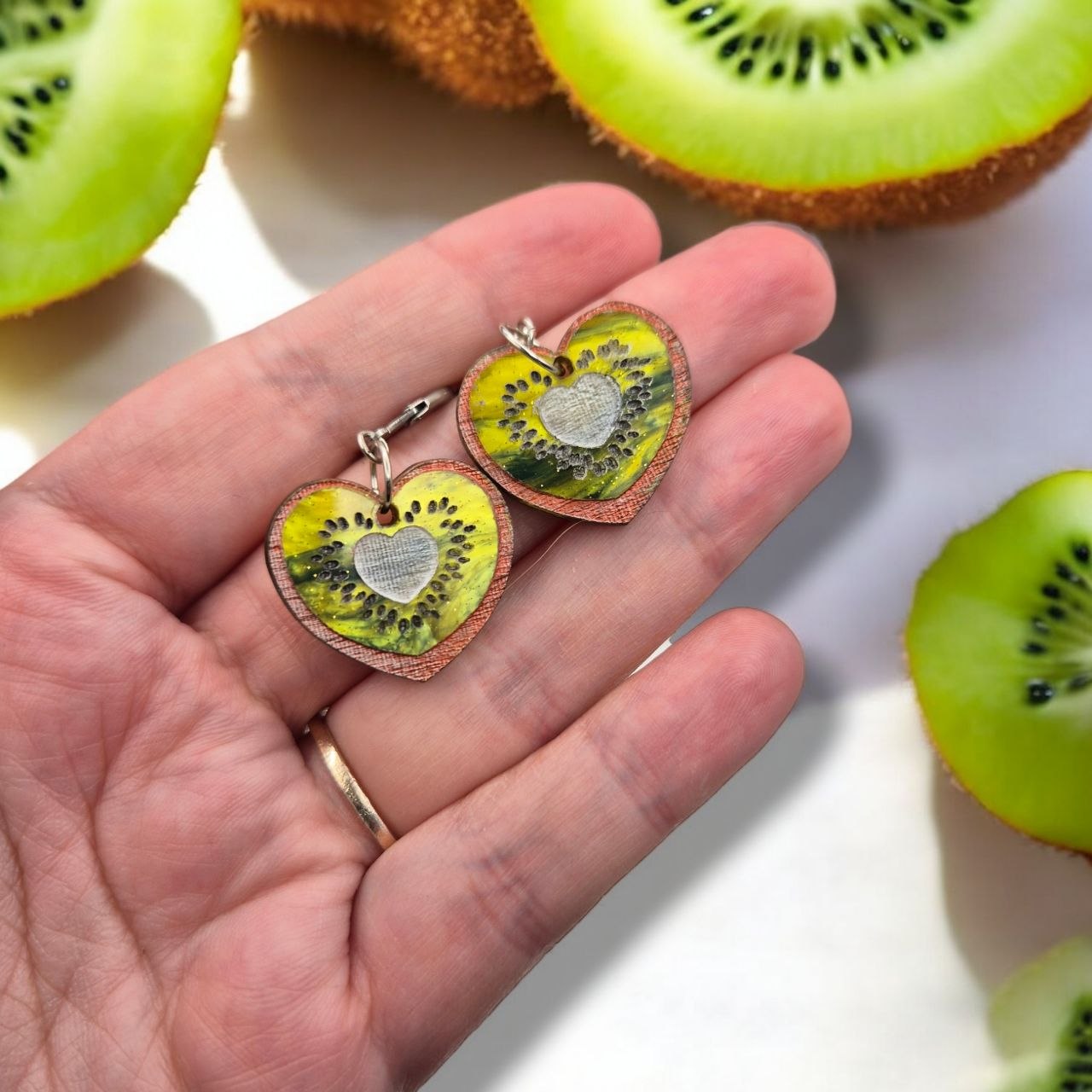 Atracción | Pendientes kiwi