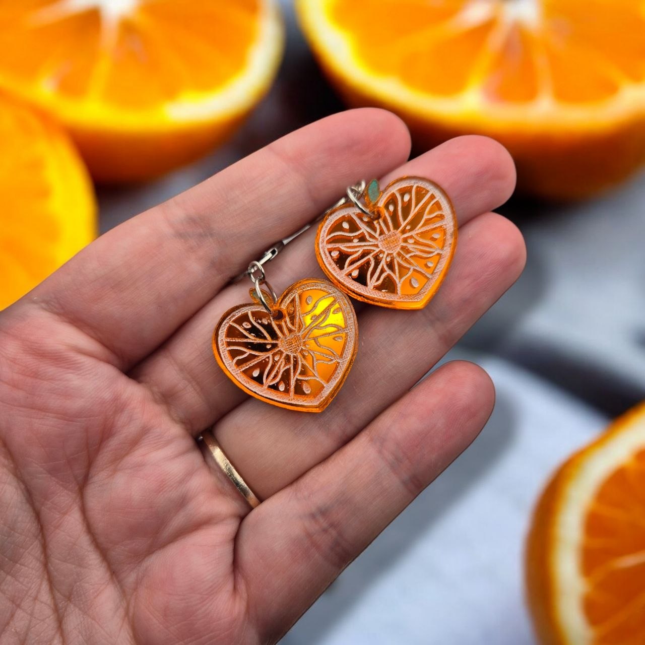 Euforia | Pendientes naranja