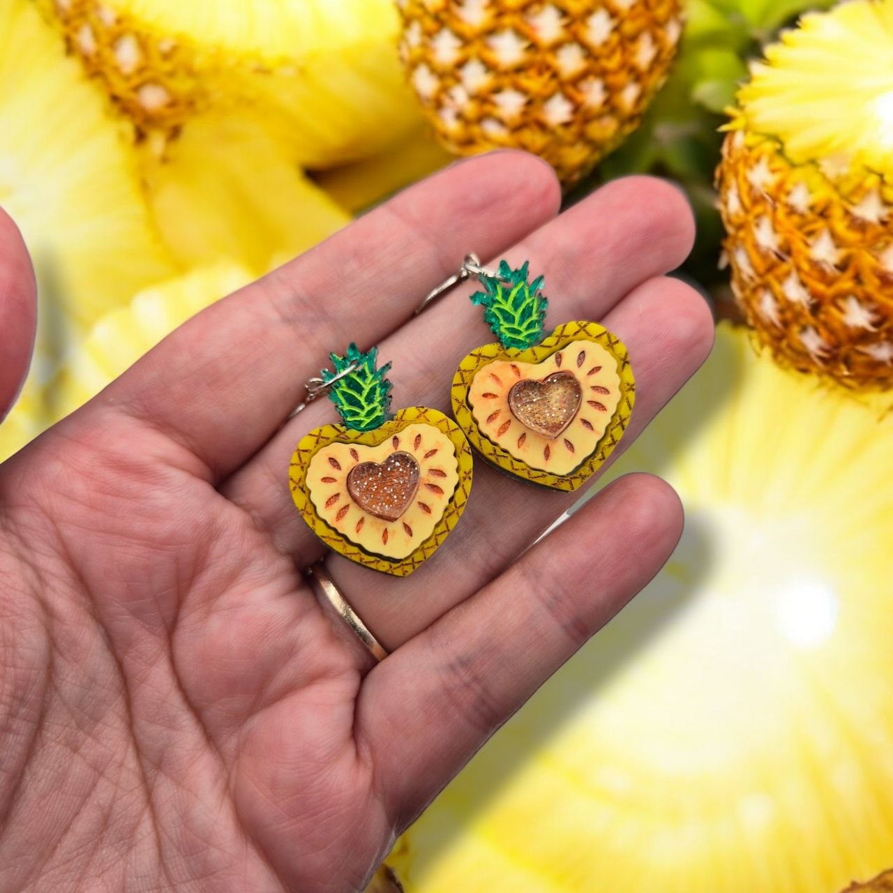 Pasión | Pendientes piña