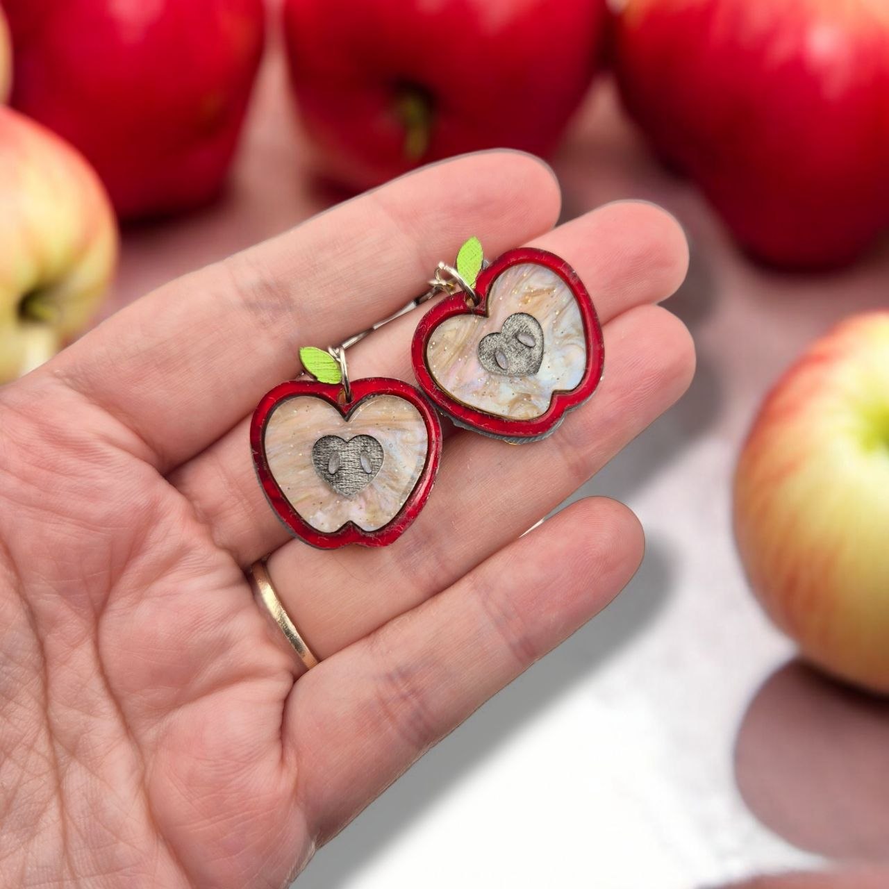 Deseo | Pendientes manzana