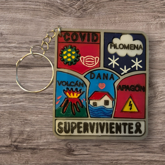 Llavero superviviente