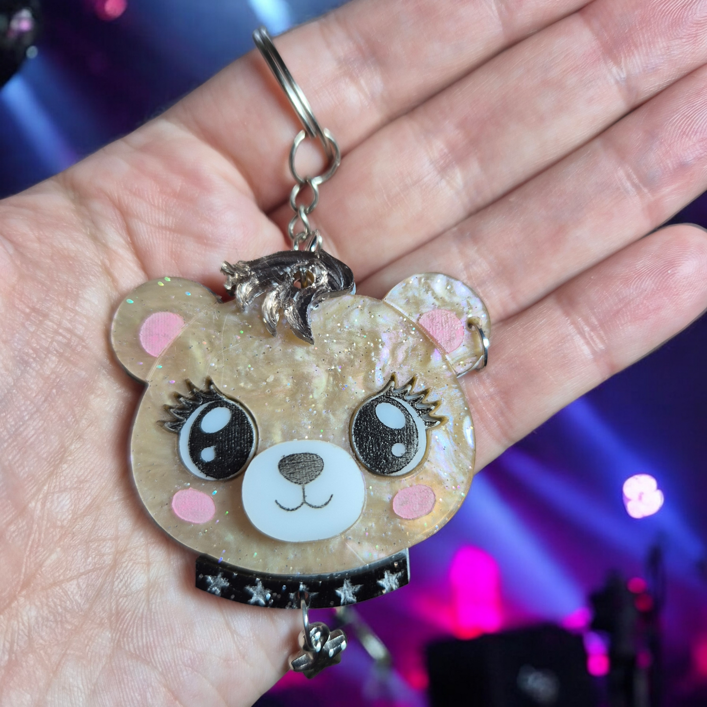 Llavero o charm Rocky bear