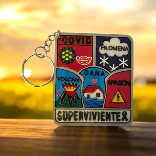 Llavero superviviente